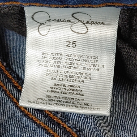 Jessica‎ Simpson forever skinny Capri Jeans 25 - Picture 10 of 10